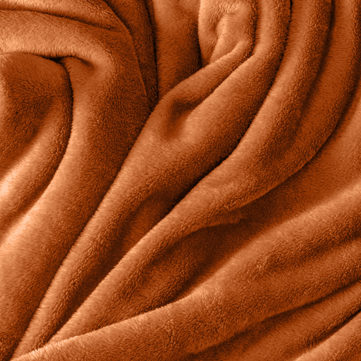 Close up of the soft textured microplush blanket