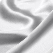 Close up of a silk pillowcase