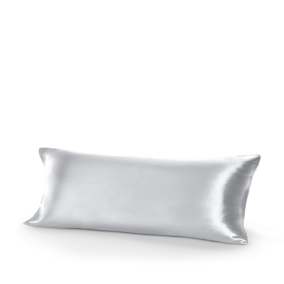 Silk pillowcase on a white background