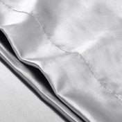Close-up of pillowcase with envelope closure