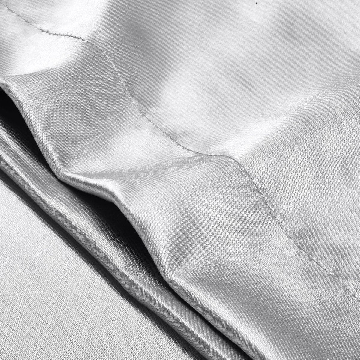 Close-up of pillowcase with envelope closure