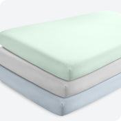 Microfiber Crib Fitted Sheet