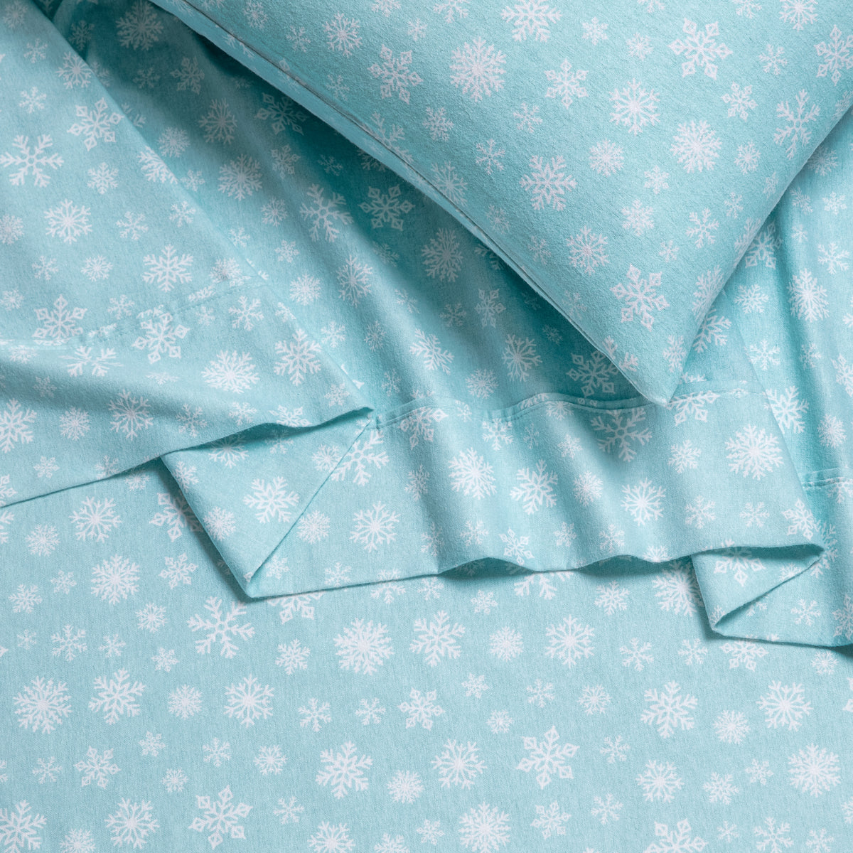 Print Flannel Sheet Set