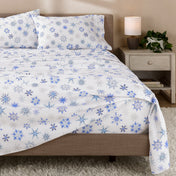 Print Flannel Sheet Set