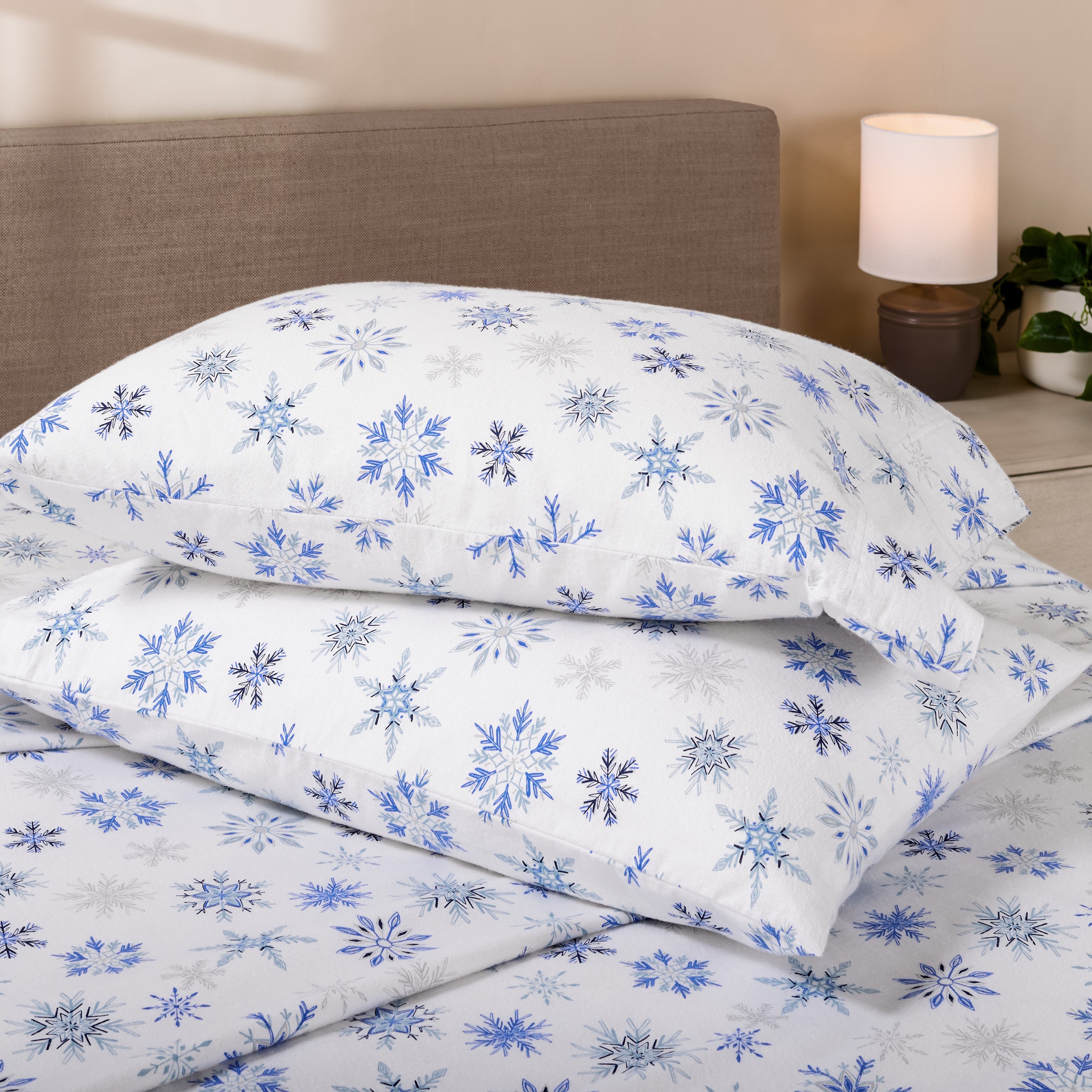 Print Flannel Sheet Set