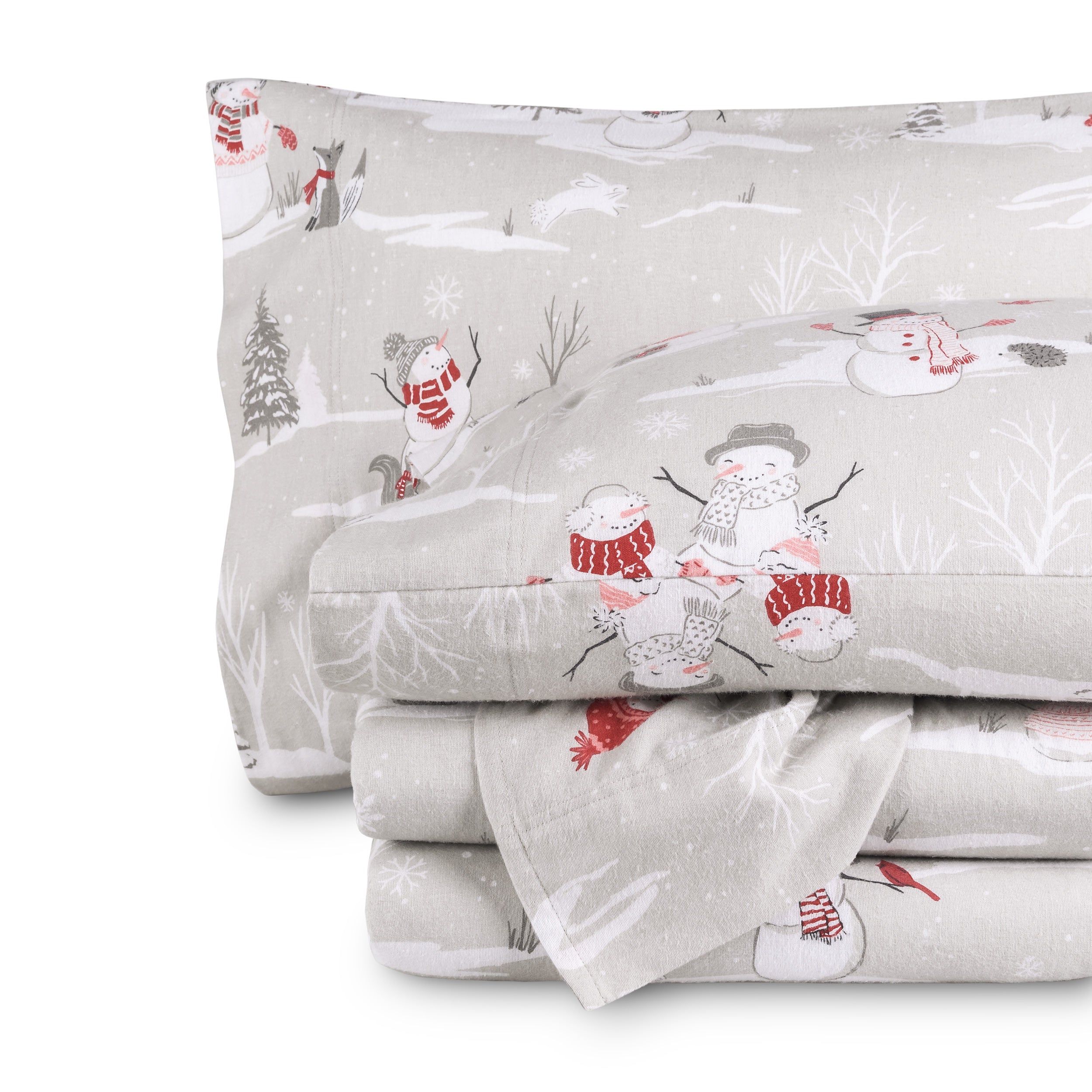 Cotton Flannel Sheet Set - Prints