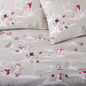 Print Flannel Sheet Set