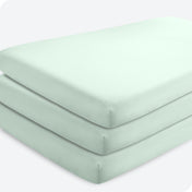 Microfiber Crib Fitted Sheet