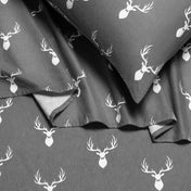 Print Flannel Sheet Set