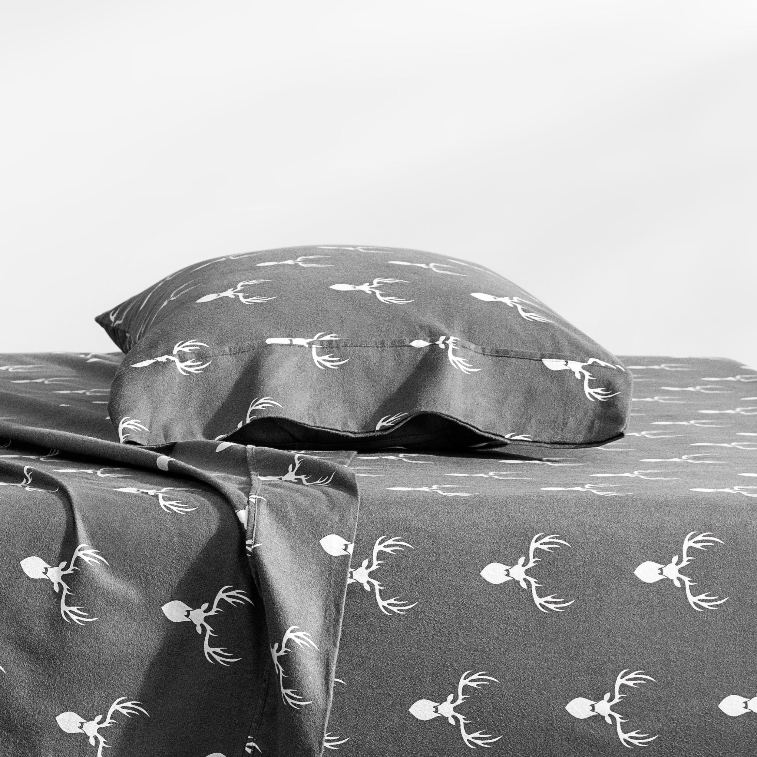 Print Flannel Sheet Set