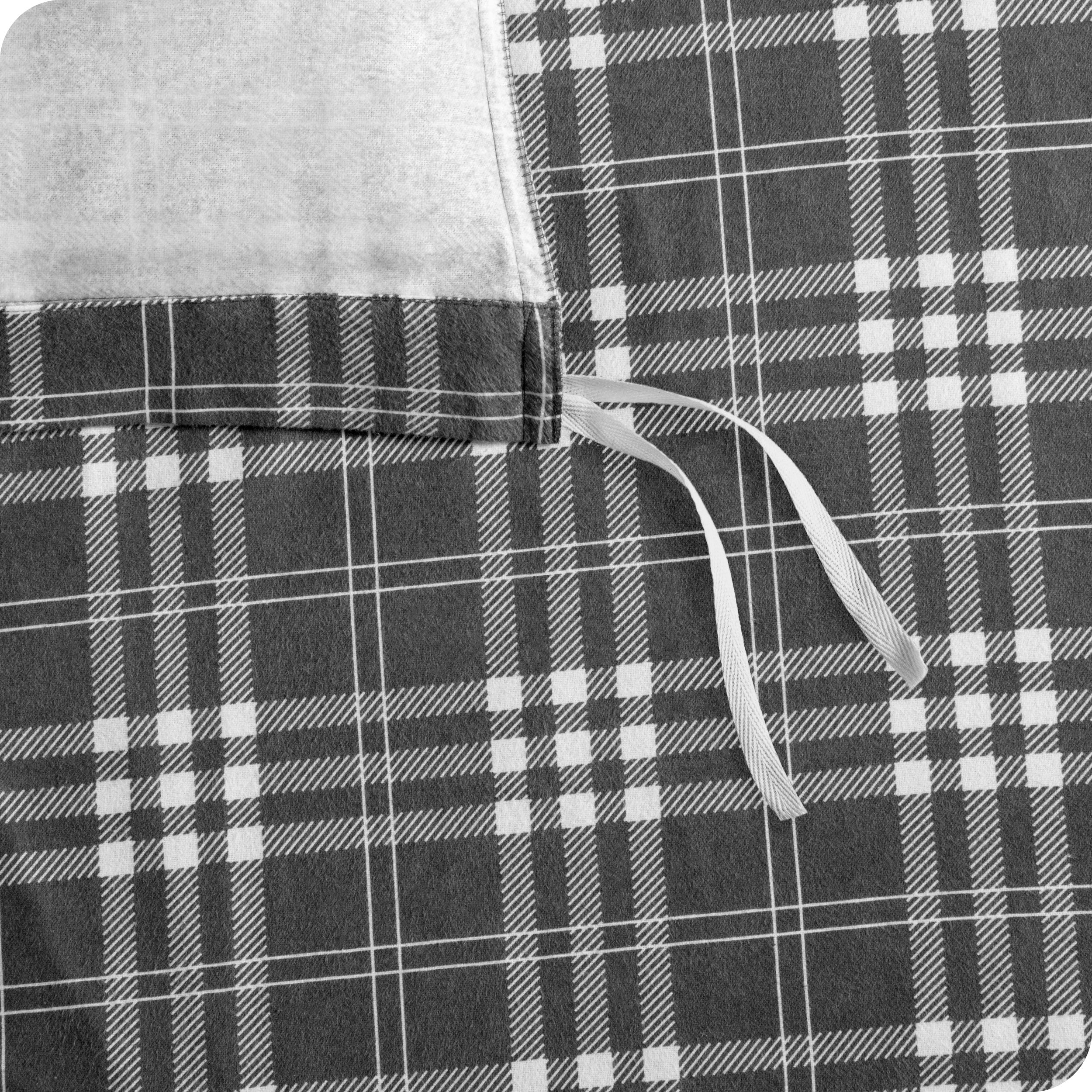 Cotton Flannel Duvet Cover & Sham Set
