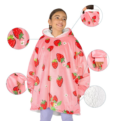 Person wearing a Bare Homey with close-up inserts on a white background