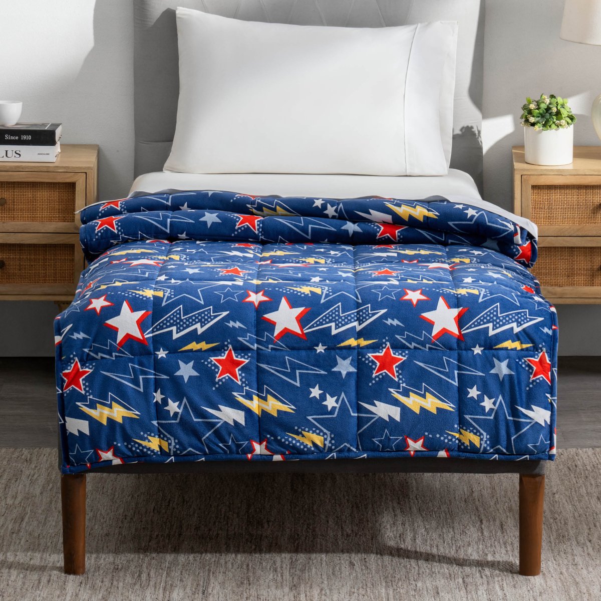 Minky Fleece Weighted Blanket - Bare Home