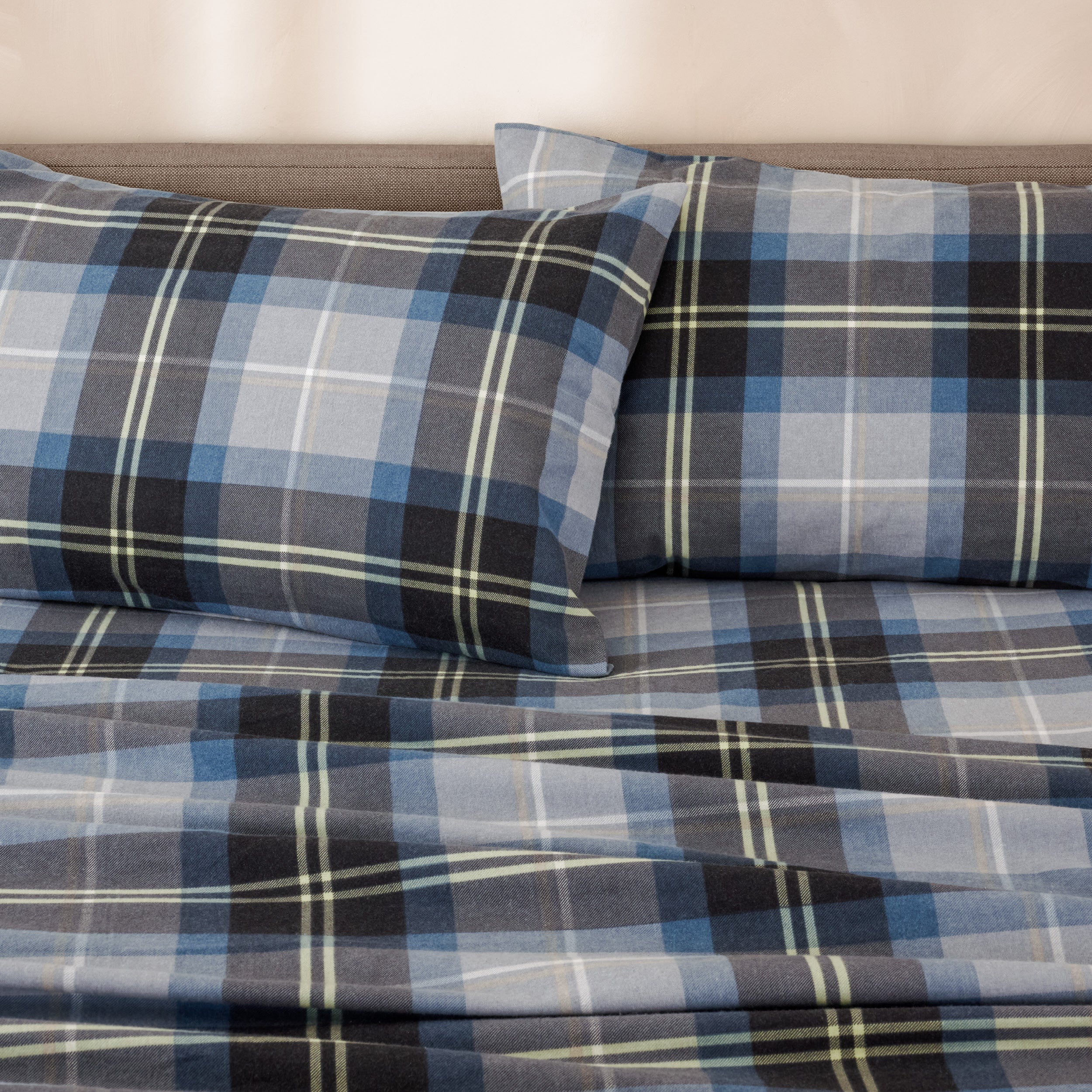 Print Flannel Sheet Set