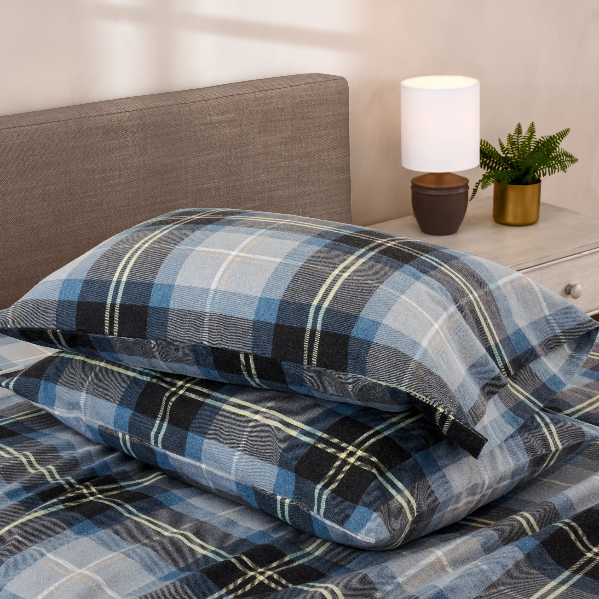 Print Flannel Sheet Set