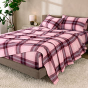 Print Flannel Sheet Set