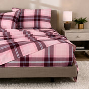 Print Flannel Sheet Set