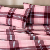 Print Flannel Sheet Set