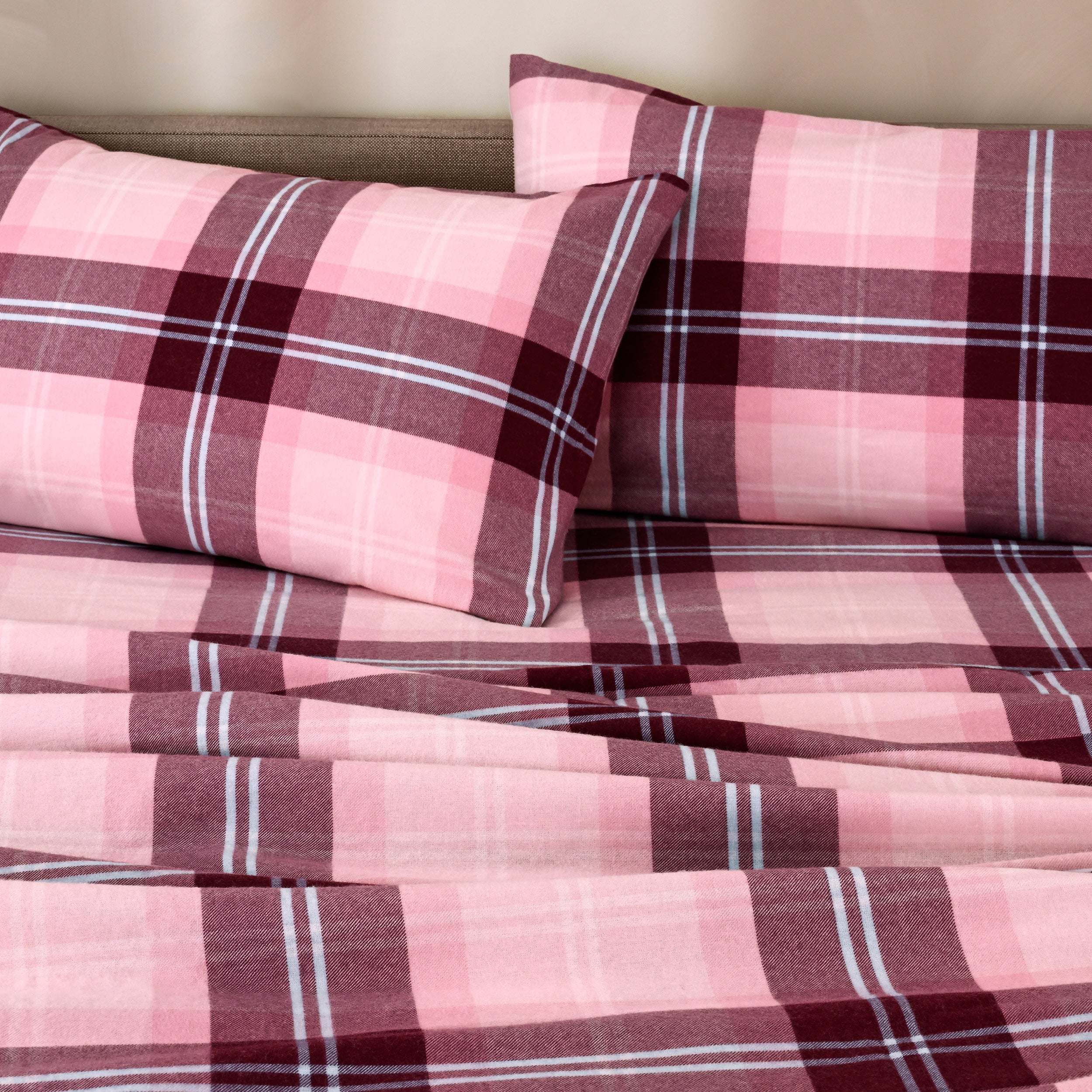 Print Flannel Sheet Set