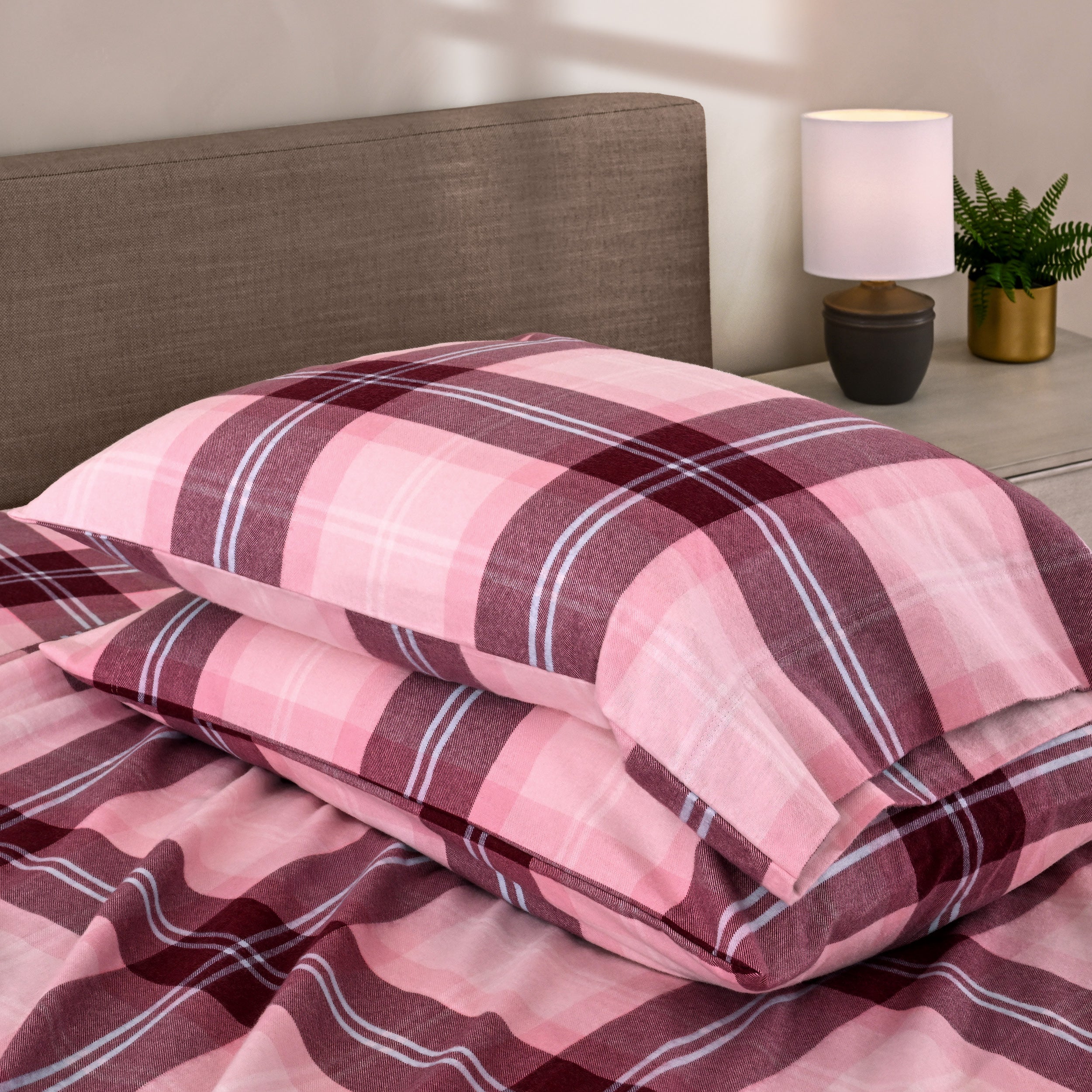 Print Flannel Sheet Set