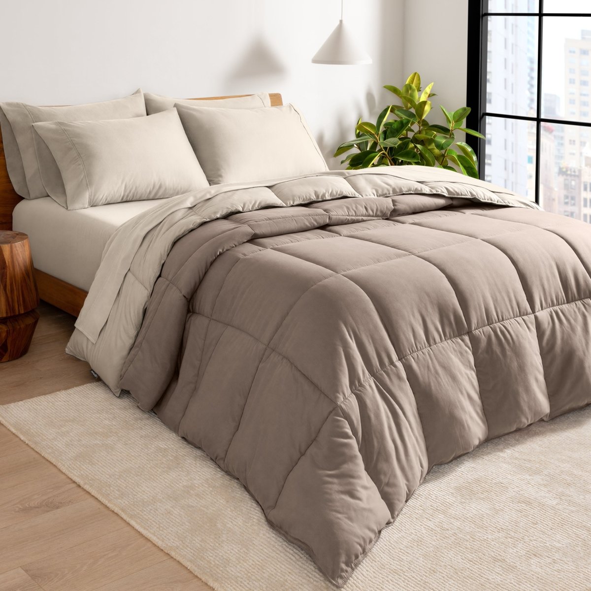 Ultra Soft Reversible Bed In A Bag - Bare Home - Bedding Bundle