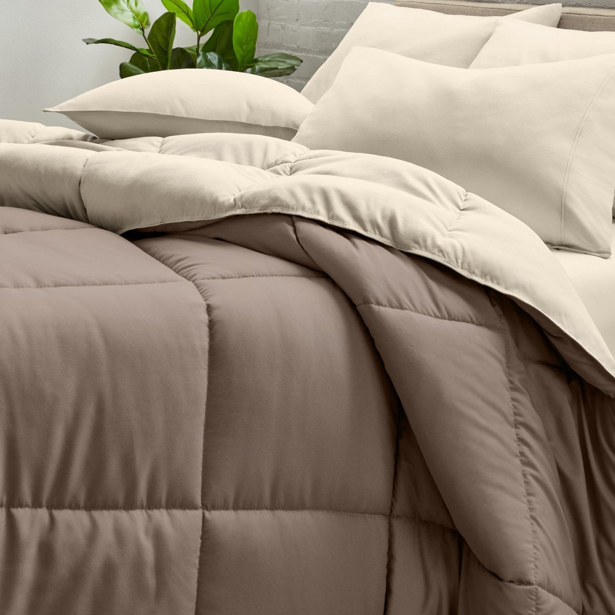 Ultra Soft Reversible Bed In A Bag - Bare Home - Bedding Bundle