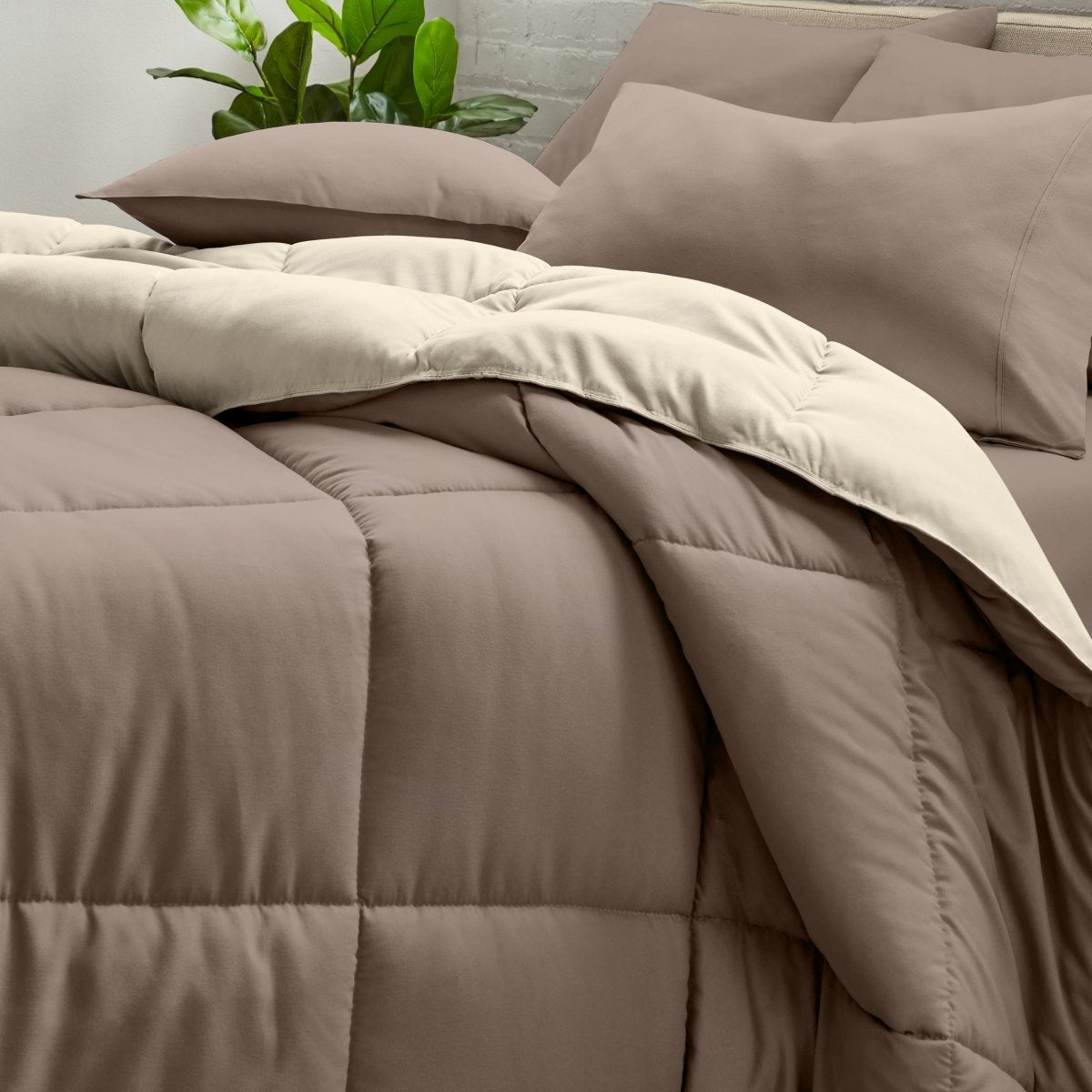 Ultra Soft Reversible Bed In A Bag - Bare Home - Bedding Bundle