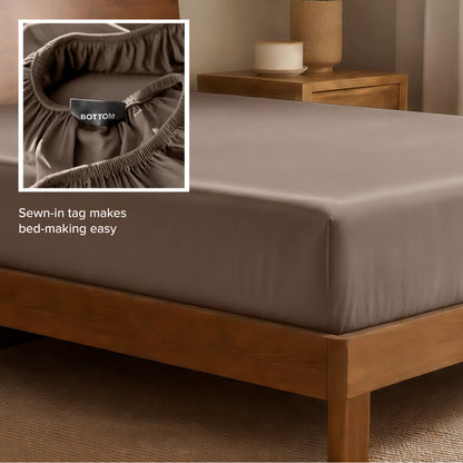 Rayon From Bamboo Fitted Sheet - Bare Home