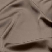 Close-up of taupe fabric with folds