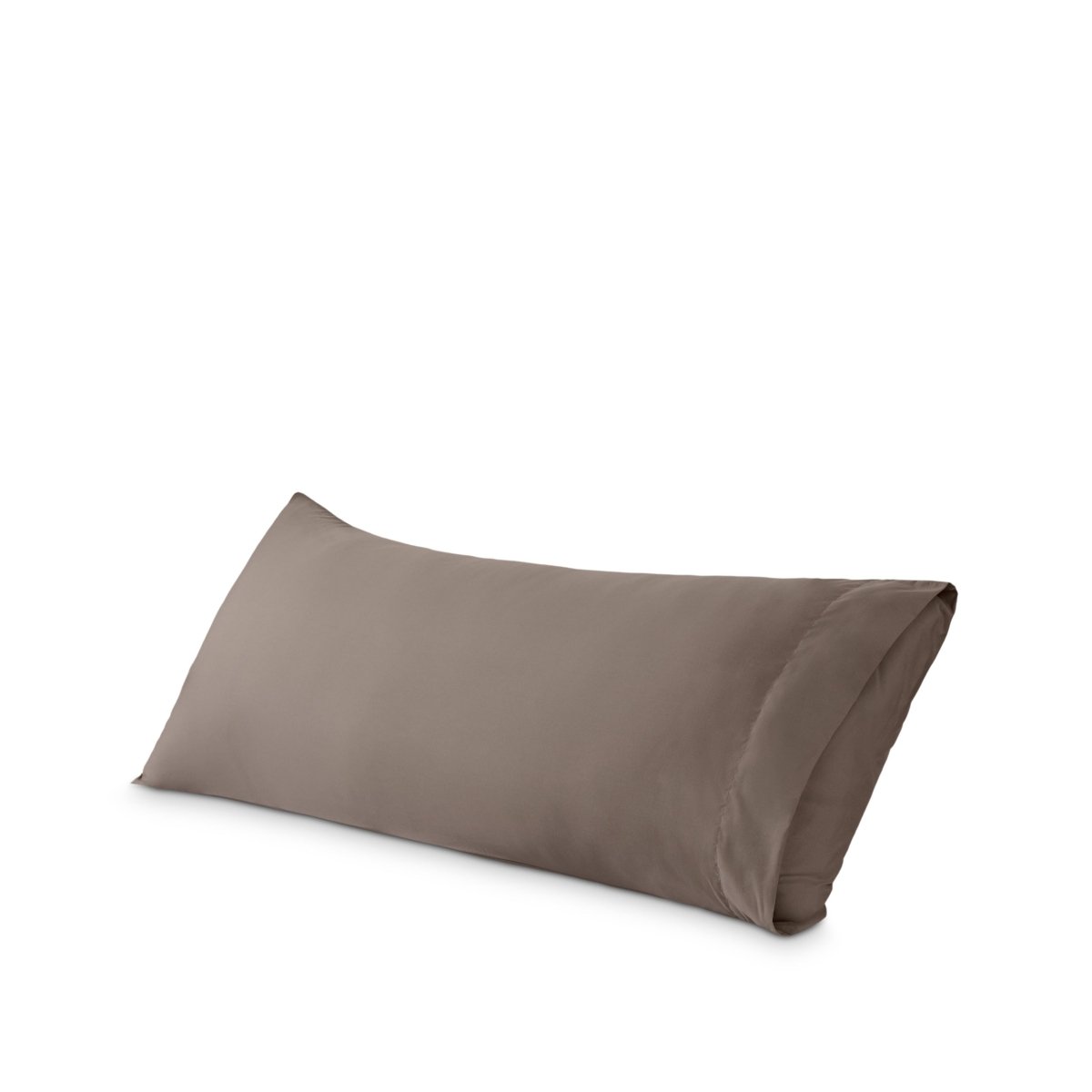 Body pillowcase on a pillow with a white background
