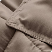 Down Alternative Box Stitch Comforter Set