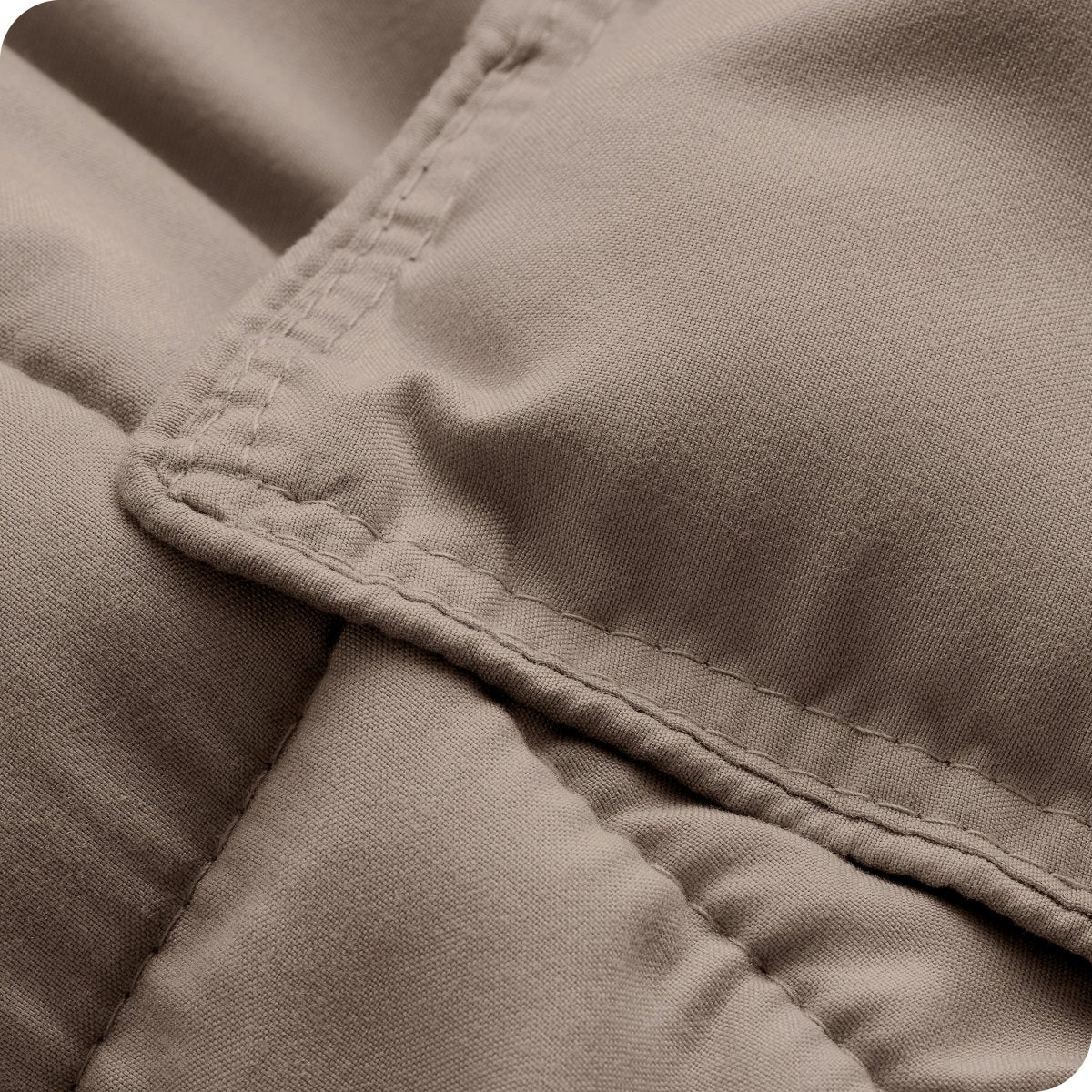 Down Alternative Box Stitch Comforter Set