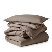 Down Alternative Box Stitch Comforter Set