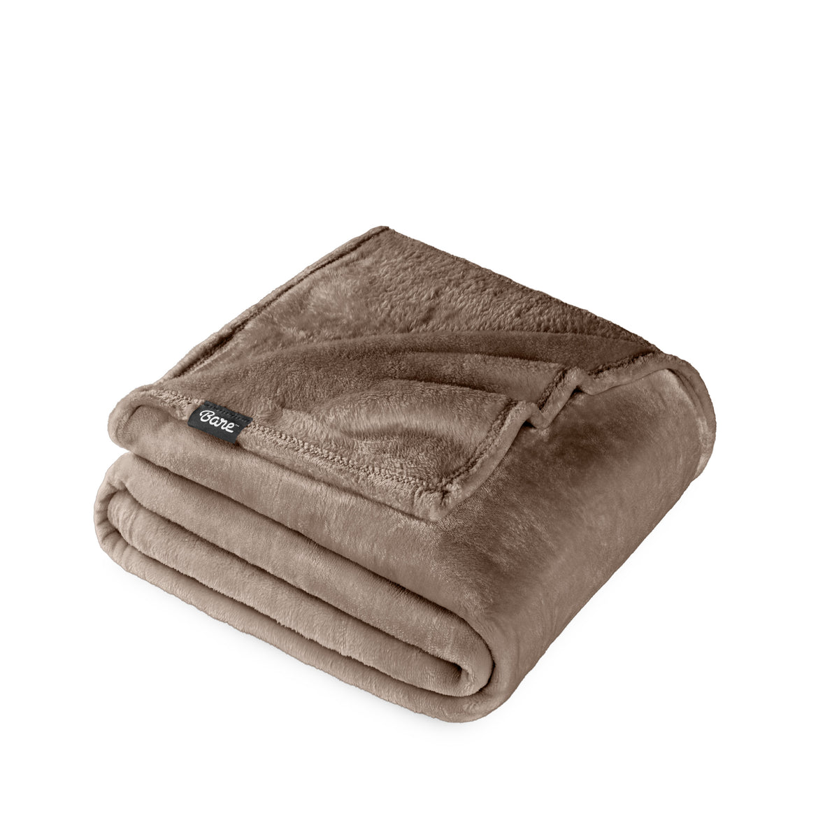 Microplush blanket folded neatly