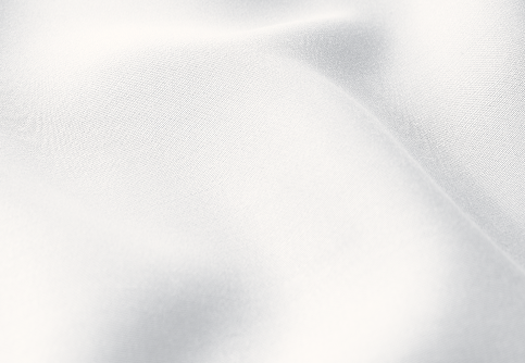 Closeup of white TENCEL fabric swatch