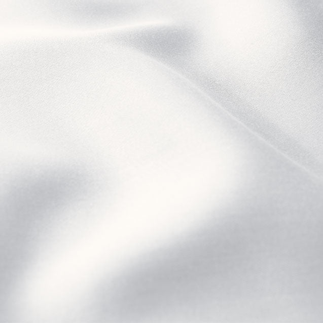 Closeup of Tencel White Fabric