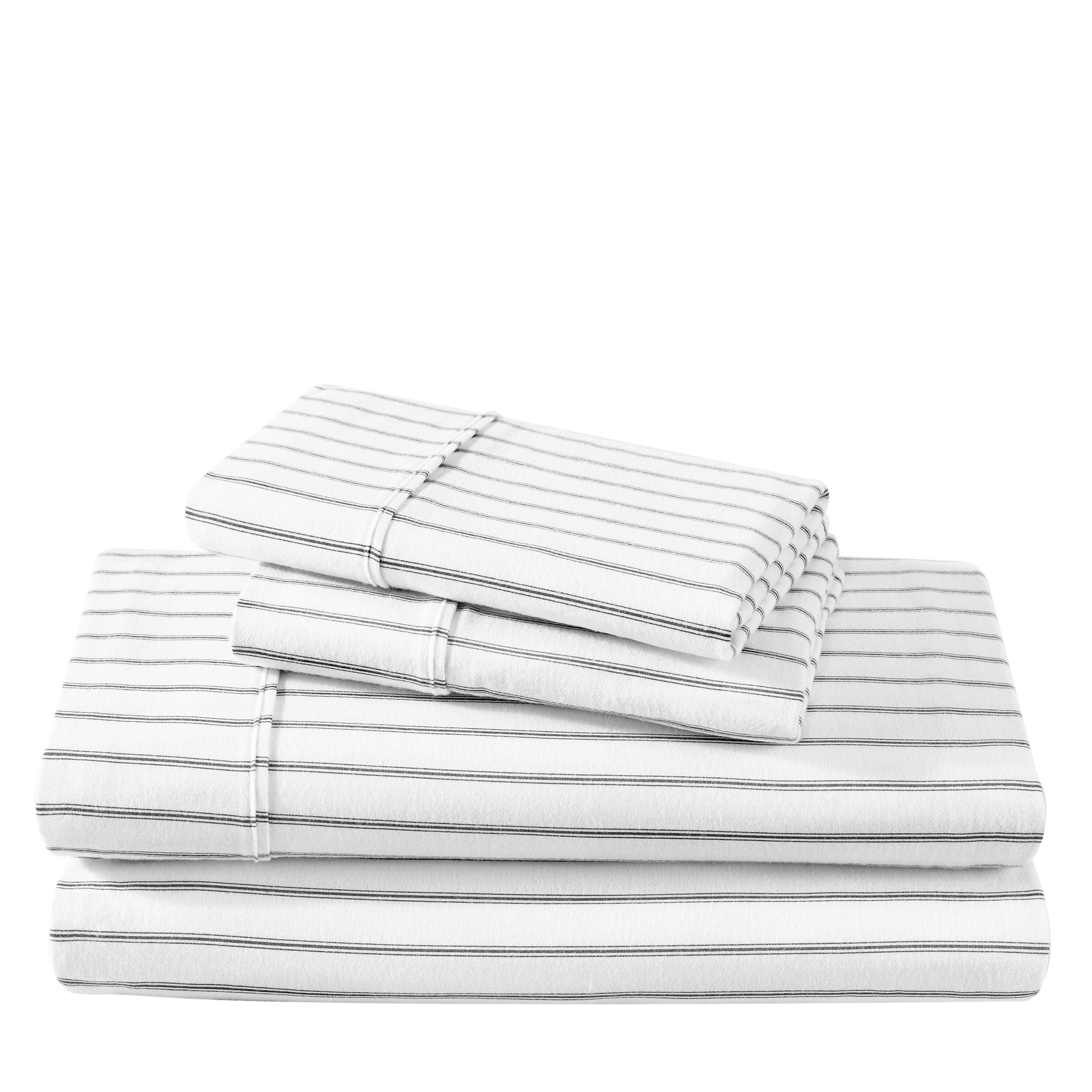 Cotton Flannel Sheet Set - Prints
