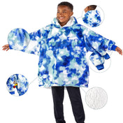 Person wearing a Bare Homey with close-up inserts on a white background