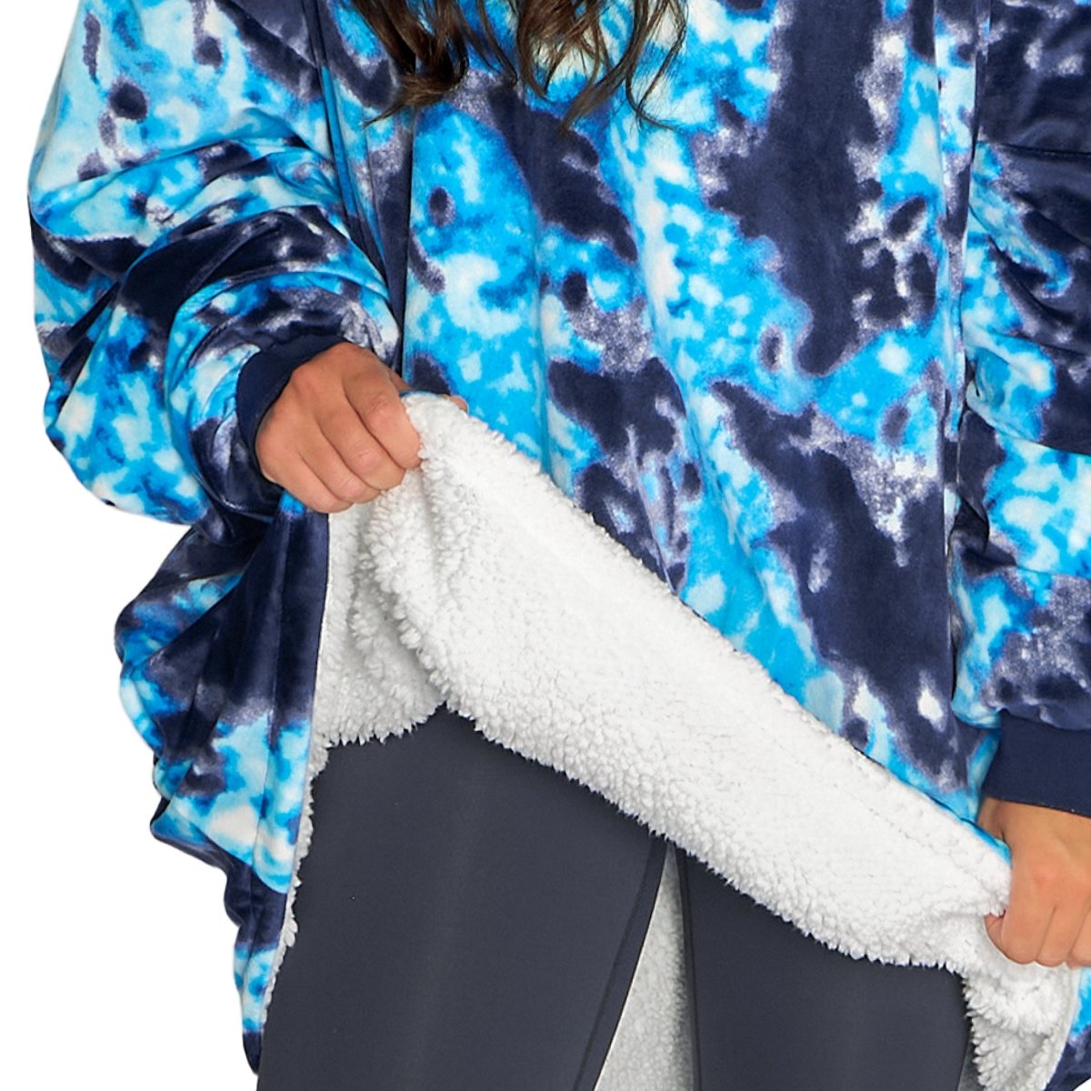 Close up of a Bare Home wearable blanket
