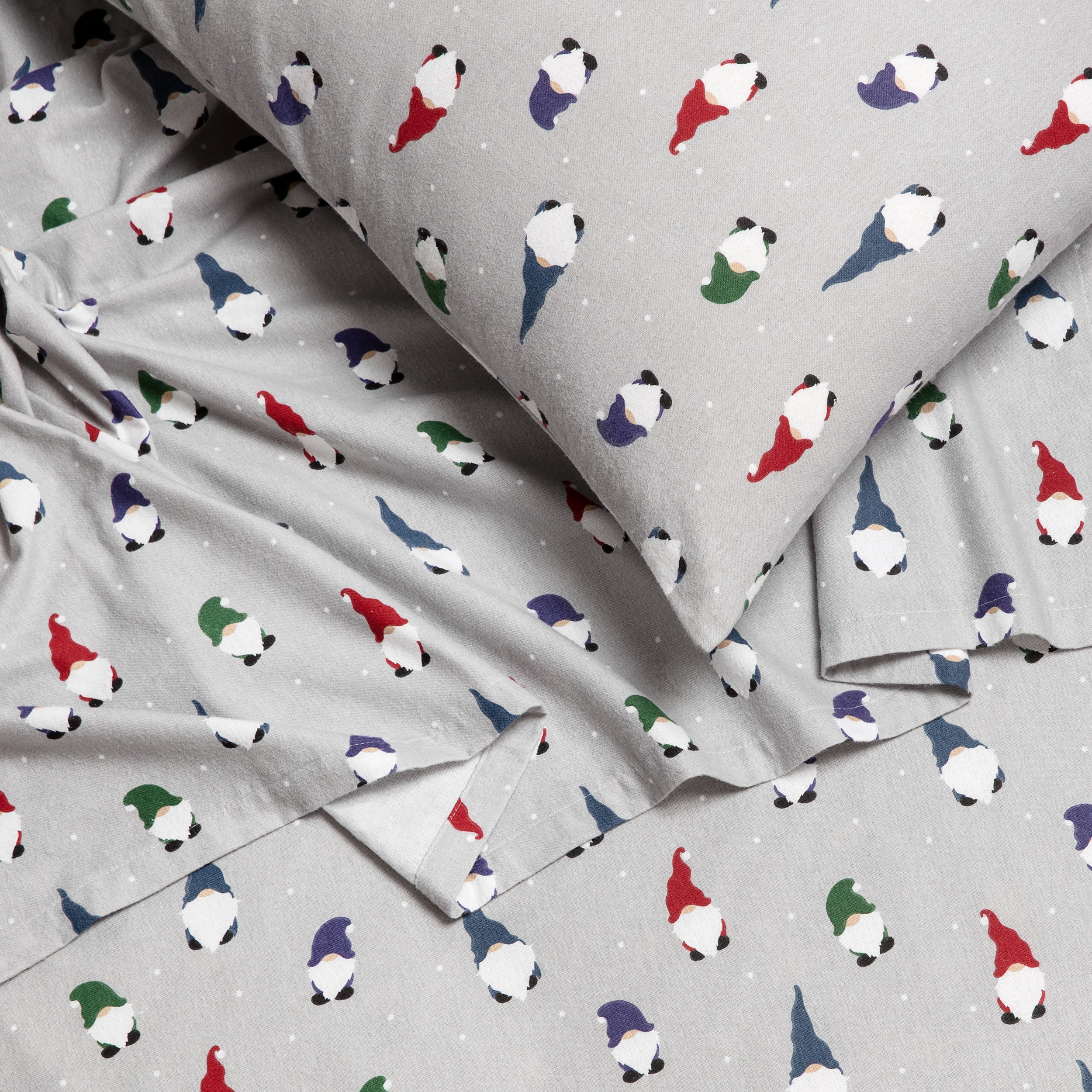 Print Flannel Sheet Set