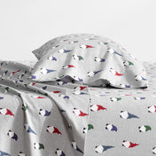 Print Flannel Sheet Set