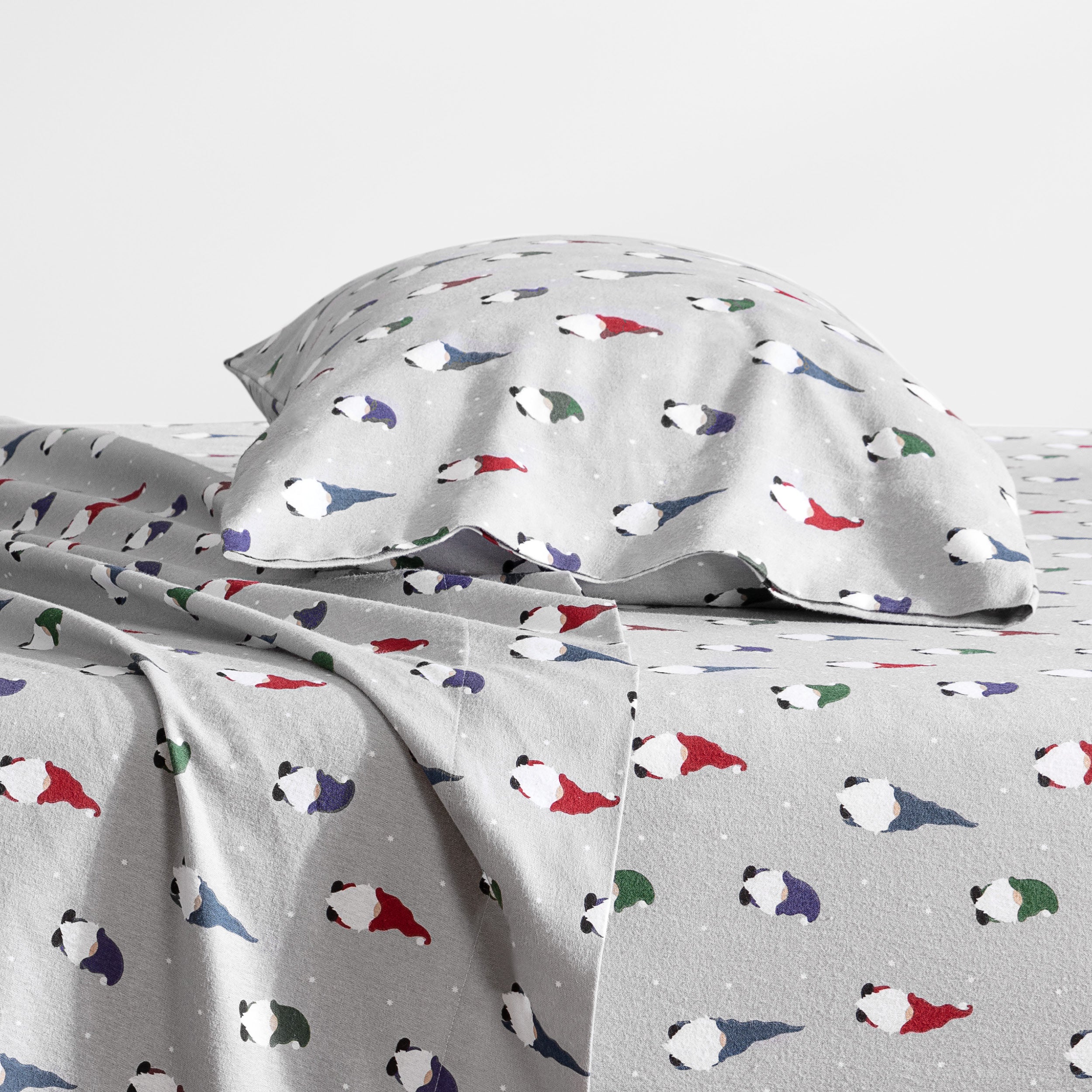 Print Flannel Sheet Set