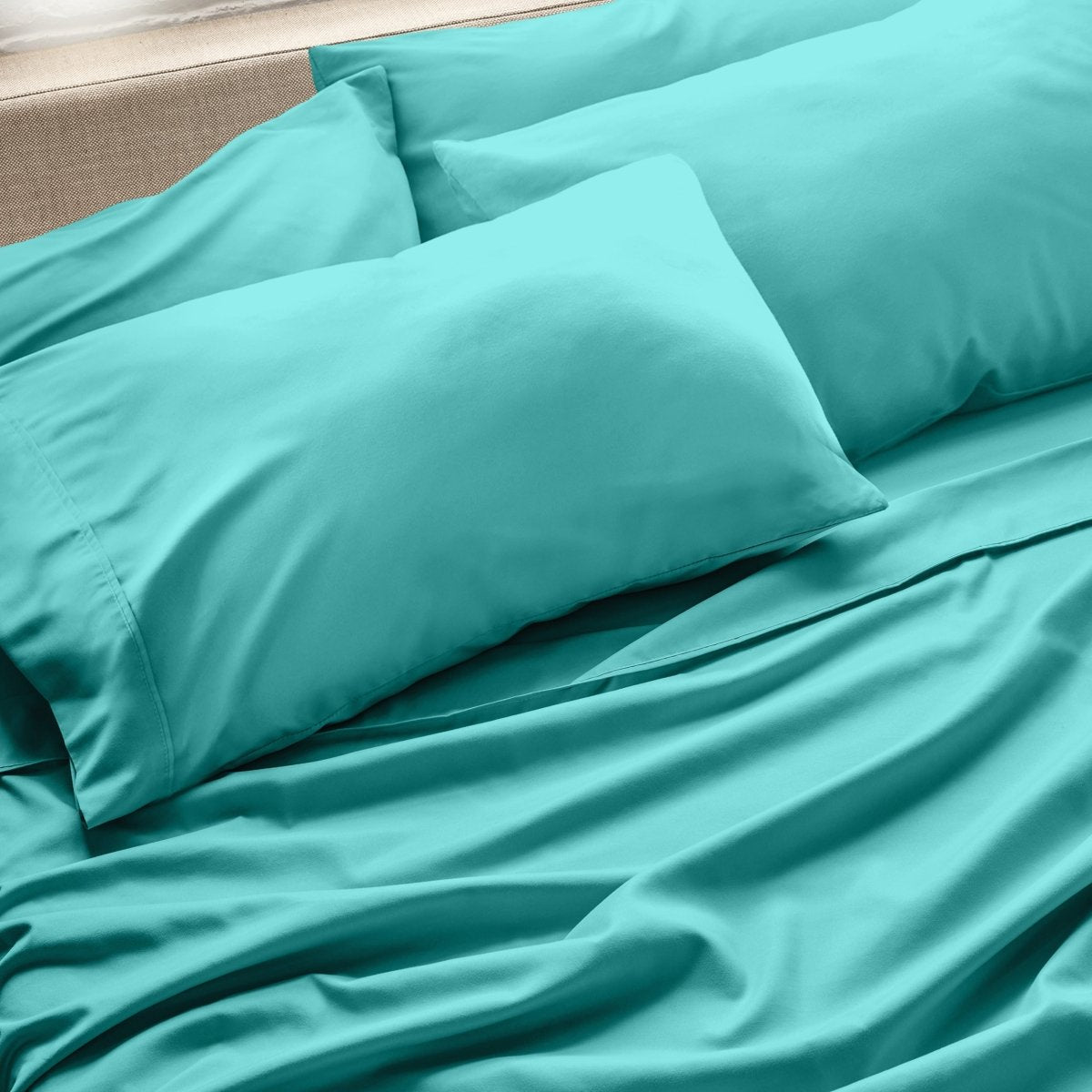 Ultra Soft Open End Pillowcase - 4 Pack - Bare Home - Pillowcases