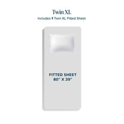 Twin XL fitted sheet dimensions