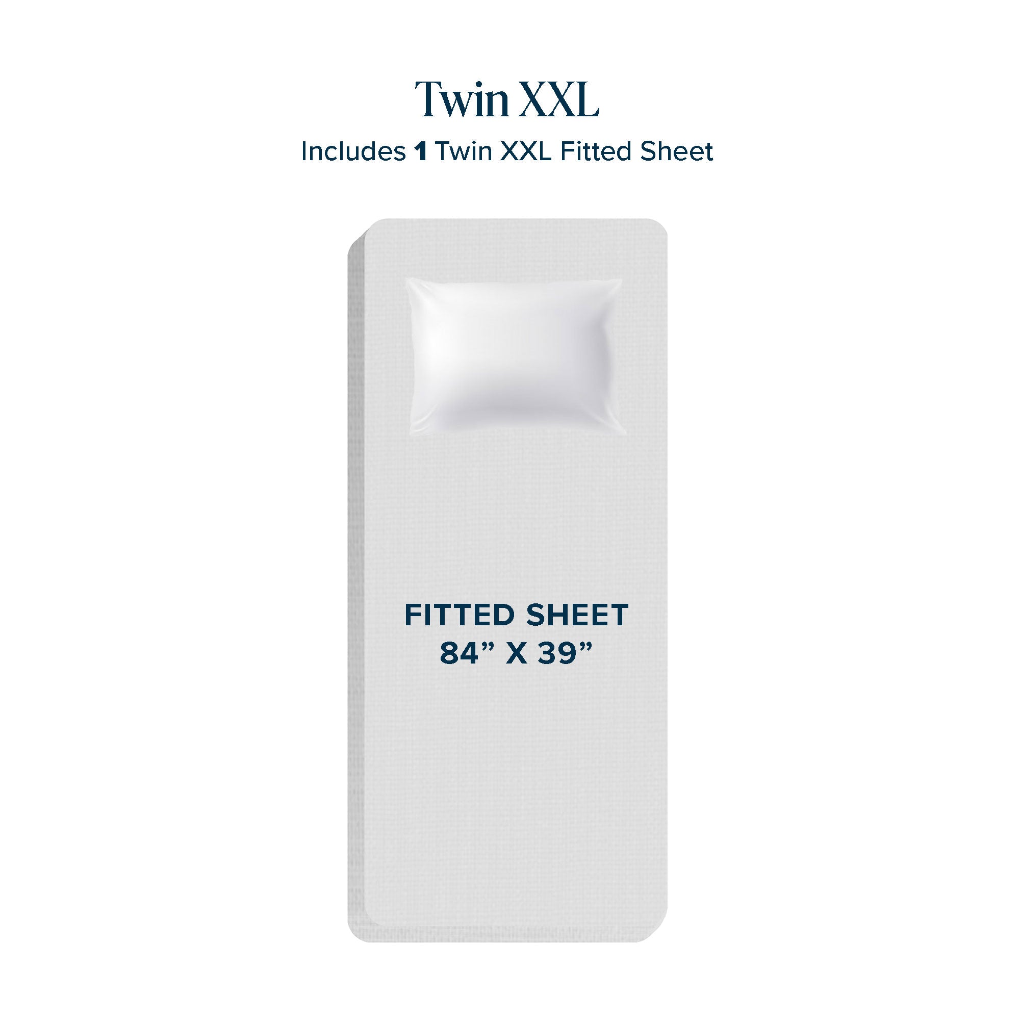 Twin XXL fitted sheet dimensions