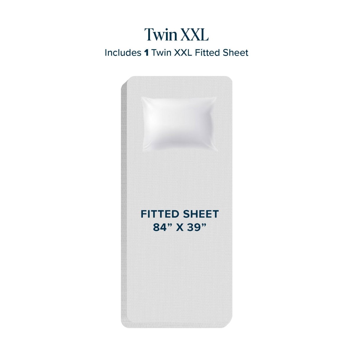 Twin XXL fitted sheet