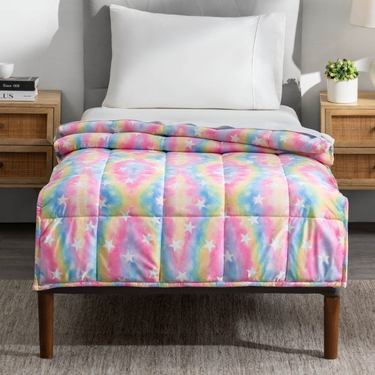 Minky Fleece Weighted Blanket