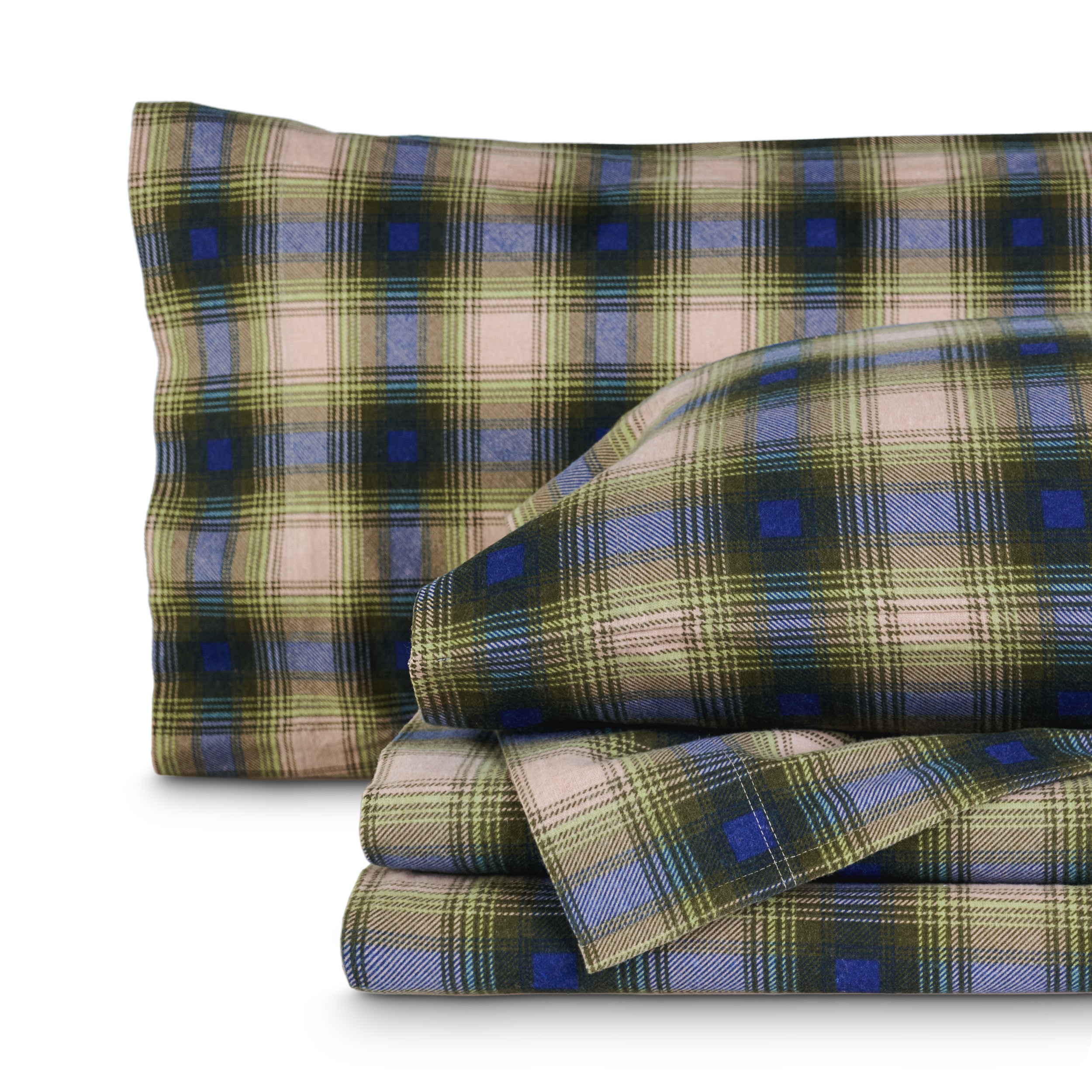 Cotton Flannel Sheet Set - Prints