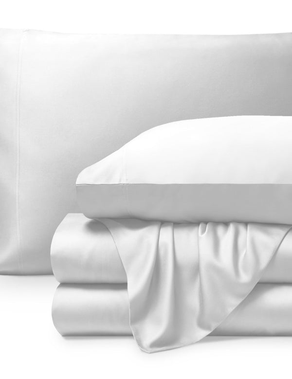 Bamboo Sheets folded and stacked neatly