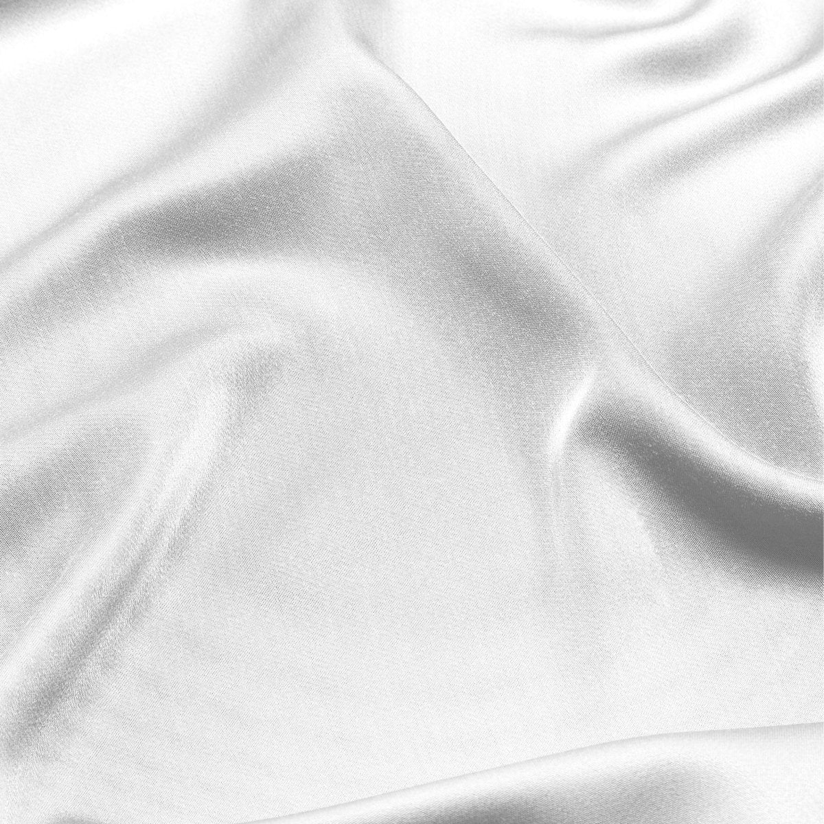 Close-up of white bamboo fabric